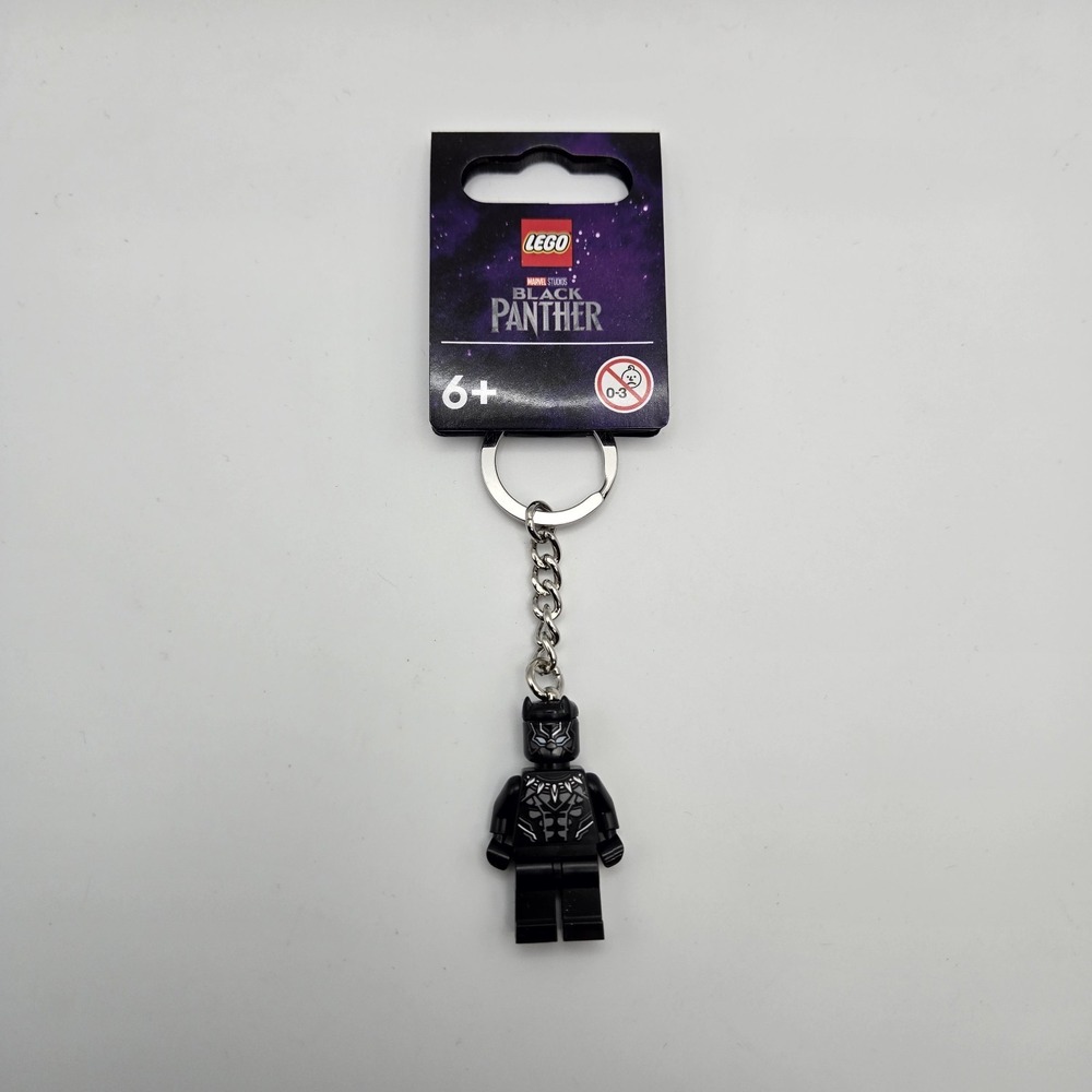 LEGO Marvel Black Panther Key Chain Keyring 854189 | NEW (NWT)